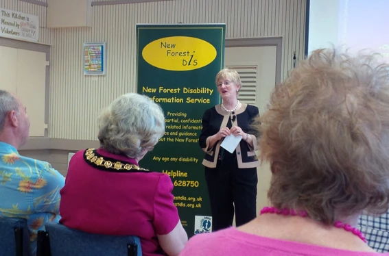 Mrs J speaking NF-Dis